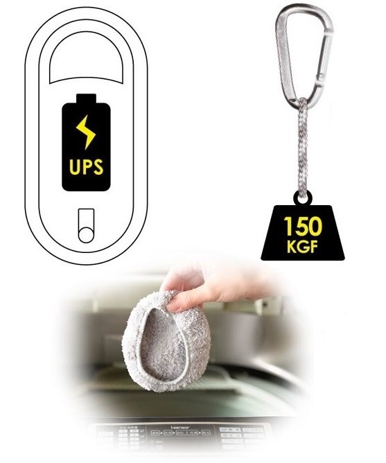 HOBOT 198 Bezpečnostní prvky